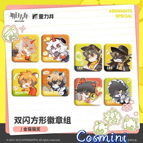 Official Game Arknights Lee Akk Badge Cartoon Brooch Pin Toys Gift Anime Cover