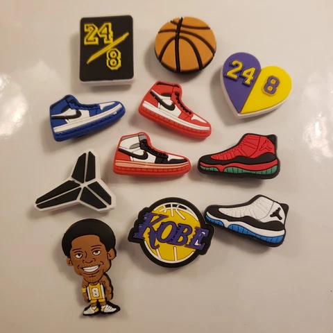 Kobe Bryant Croc Shoe Charms - 11 Pieces Cover