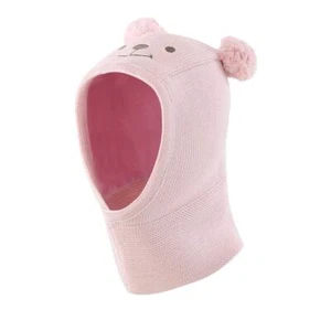 Kids Winter Windproof Hat Infant Toddler Balaclava Fleece Lined Knit Hood Sca... - Picture 1 of 7