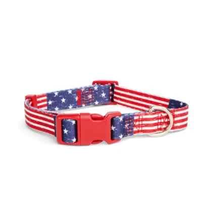 Collar de perro con bandera americana YOULY The Citizen, mediano, de Youly Foto 1 de 4