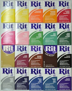 RIT Powder Fabric Dye 31.9g Packet, Versatile Dye, Select Colour Tracked Post - Picture 1 of 26