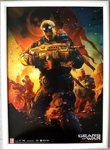 Gears of War Judgement RARE XBOX 360 42cm x 59cm Metallic Promotional Poster #1 - Picture 1 of 1