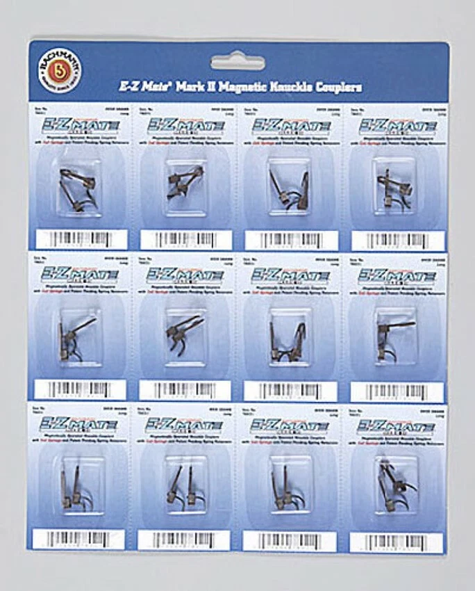 Acoplador sobre vástago largo Bachmann E-Z Mate II (12 pares) HO 78021 Foto 1 de 1