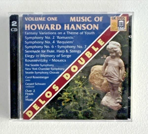 Music of Howard Hanson Volume 1 by Hanson / Rosenberger / Schwarz 2-CDs  1998 - Bild 1 von 16