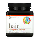 Hair, Collagen + Keratin, 120 Mini Tablets