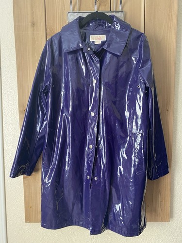 Impermeabile blu Michael Kors taglia S P nuovo senza etichetta