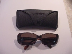 Vintage Beausoleil Paris Rectangular Wrap Sunglasses With Generic Case - Picture 1 of 7
