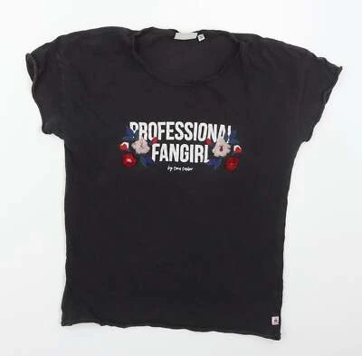 TOM TAILOR Girls Grey Cotton blend T-Shirt Size 15 Years  - Pr - Image 1 of 4