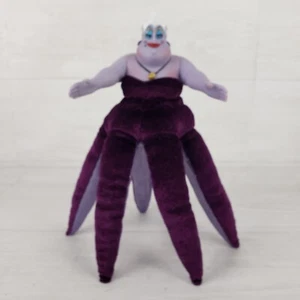 Disney Store Little Mermaid Ursula Plush Doll 11" Sea Witch Octopus Vinyl Figure - Picture 1 of 8