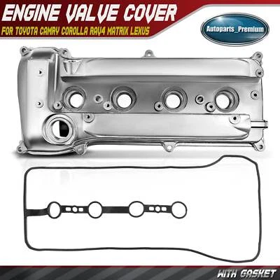 Engine Valve Cover w/ Gasket for Toyota Camry 2007-2011 Corolla Highlander RAV4 - Image 1 of 4