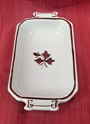 Tea Leaf Royal Ironstone Alfred Meakin Small Cookie/Serving Plate/Relish Dish - Image 1 of 4