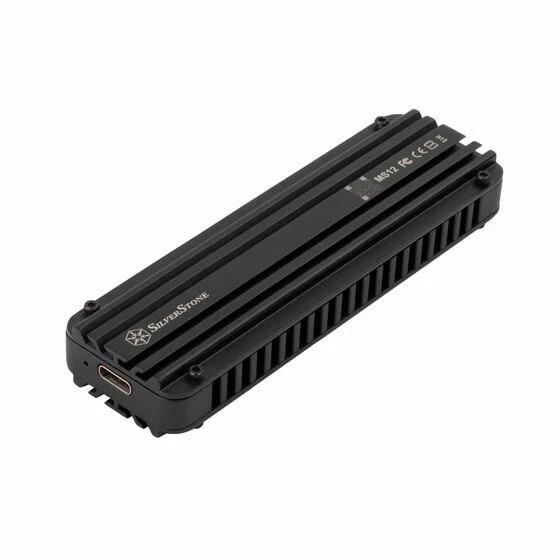 Silverstone MS12 (20Gbps) SuperSpeed USB3.2 Type-C NVMe M.2 SSD  Enclosure - Image 1 of 4