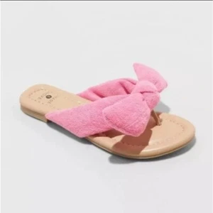Women's Tulip Slide Pink Sandals - Shade & Shore - Picture 1 of 4