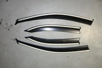 JDM Acura TSX Visors CU2 4 Door Sedan Window Visor Rain Guards 2009-2014 CU2 - Image 1 of 4