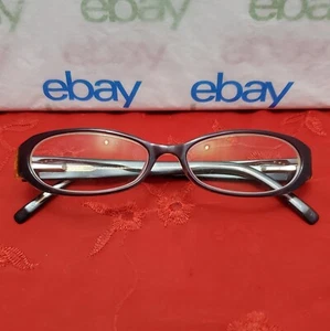 COSMOPOLITAN DAZZLE Brown/AMBER 50□15 135 Women's Oval Eyeglasses "Frames Only" - Picture 1 of 23