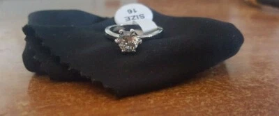 Anello da donna Solitario strass punto luce - Immagine 1 di 3