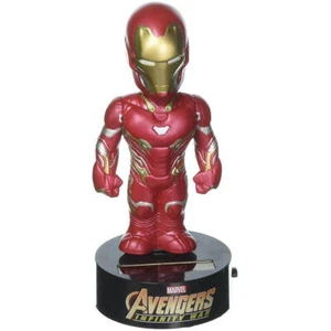 Avengers 3 Infinity War Iron Man Solar Powered Body Knocker Display Toy Figure - Picture 1 of 1