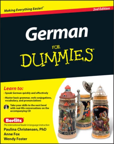 German For Dummies, (with CD) - Paperback By Christensen, Paulina - GOOD - Image 1 of 1