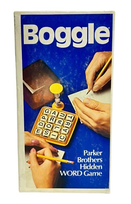 Vintage Parker Brothers 1976 Hasbro Boggle Hidden Word Search Game - Image 1 of 4