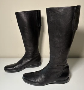 Botas de montar PRADA para mujer Calzature Donna de cuero negro | Talla 9 (40) - Imagen 1 de 12
