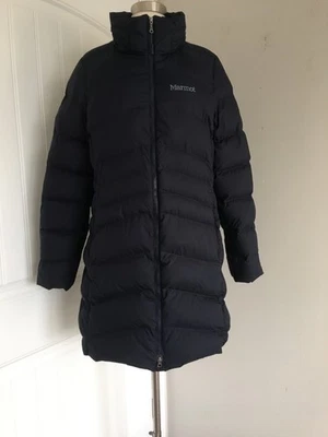 CHAQUETA ABRIGO PLUMÓN PATO MARMOTA AZUL MARINO 700% RELLENO POWER TALLA L Foto 1 de 4