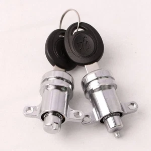 Generic Motorcycle Saddlebag Locks Upgrade Kit Sturdy Heavy Duty Accessories - Picture 1 of 7