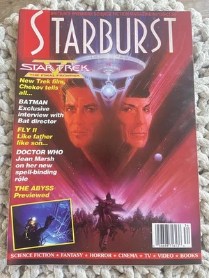 STARBURST Magazine - # 134 - 1989 - Star Trek 5 - Batman - Beauty and the Beast - Image 1 of 4