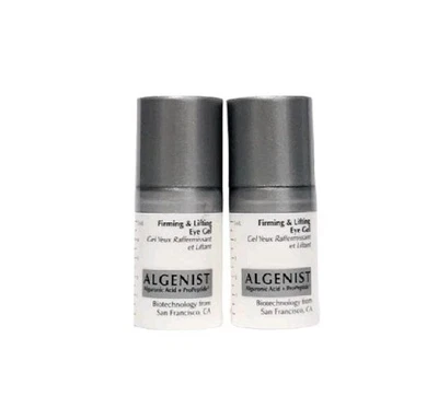 Lote de 2 sueros de gel reafirmante y lifting para ojos Algenist tamaño de viaje 0,17 oz ver descripción Foto 1 de 4