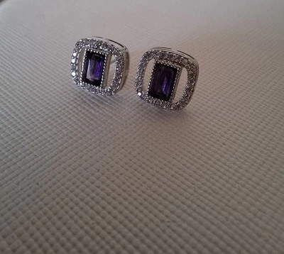 Amethyst Ohrstecker S925  - Bild 1 von 4