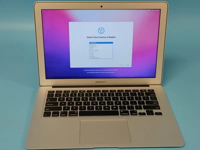 Apple 2015 MacBook  Air 13"  MQD32LL/A  A1466 i5-5350U 1.8 GHz 8GB RAM 128GB SSD - Image 1 of 4