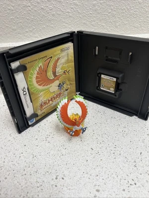 Pokemon: HeartGold Version (Nintendo DS 2010) US English Version CIB With Figure - Image 1 of 4