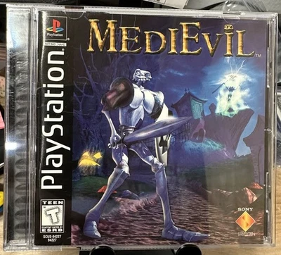 MediEvil (Sony PlayStation 1, 1998) Complete Tested CIB PS1 - Image 1 of 4