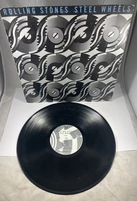 Steel Wheels (US) 1989 Carrollton Press Vinyl LP - The Rolling Stones (OC 45333) - Image 1 of 4