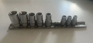 Snap-On Tools 8-Pc E6-E18 FLE Combination Drive Torx Shallow Socket Set - Picture 1 of 8