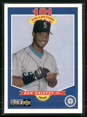 1997 Collector's Choice #244 Ken Griffey Jr. - Image 1 of 2