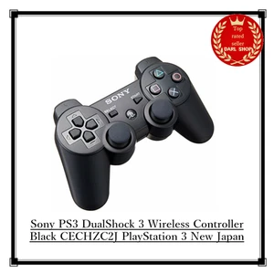 Sony PS3 DualShock 3 Wireless Controller Black CECHZC2J PlayStation 3 New Japan - Picture 1 of 2