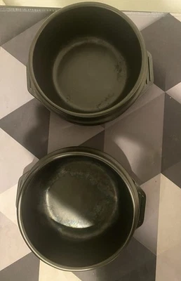 Tazones de piedra coreanos 2 piezas tazón de arroz para sopa Foto 1 de 3