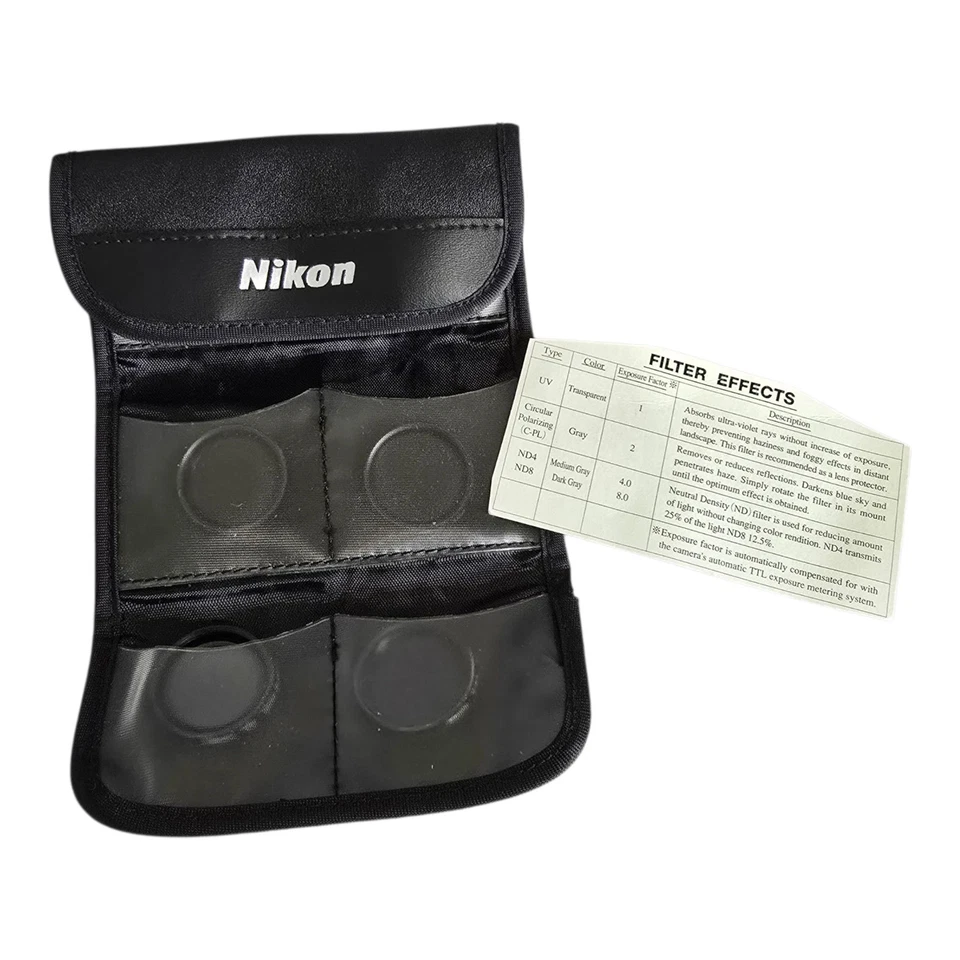 Nikon 28mm Filters UV ND4 ND8 Polarizer  For Coolpix 4500 5000 etc.. - Image 1 of 4