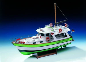 krick Nordstrand Trawleryacht  Bausatz Maßstab 1:16 - 21430 ABS/Holz, Beschläge - Bild 1 von 3