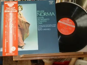 1968 Japan King Audiophile Bellini Norma Suliotis A.DSt Cecilia Varviso 2LP NM - Picture 1 of 9
