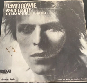 David Bowie -45 RPM-7" Picture Sleeves - NO VINYL INCLUDED -Space Oddity -Fair+ - Picture 1 of 2