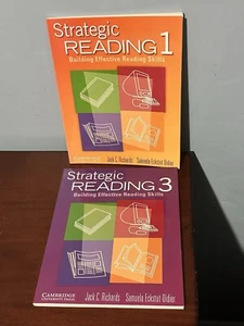 Strategic Reading Student Level 1 and 3 Building Effective Skills Activity Books - Picture 1 of 15