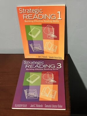 Strategic Reading Student Level 1 and 3 Building Effective Skills Activity Books - Image 1 of 4