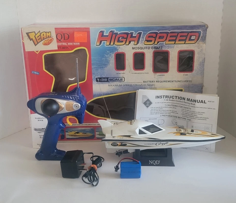 NQD High Speed Mosquito Craft with Box 757T-4011 - Image 1 of 4