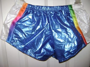 RARO NUEVO "Shineyshortzryan" MUY SEXY VER A TRAVÉS, PARACAÍDAS Material TAMAÑO PEQUEÑO - Imagen 1 de 3