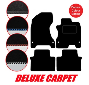 Renault Koleos 2008 to 2016 Tailored Car Mats Deluxe Carpet & Edgings with clips - Picture 1 of 13