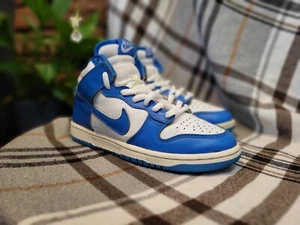 Nike Dunk High UNC 2003 Vintage UK4 EU37 US 5 Retro, Selten. Carolina Blau. Damen. - Bild 1 von 16