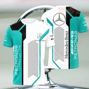 Mercedes AMG Petronas F1 Team T-Shirt 3D S33, Gift For Fans Love Car - Picture 1 of 7