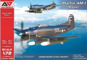 1/72 Martin AM-1 Mauler (Late version) - NEW- 7221 A&A!! - Picture 1 of 1