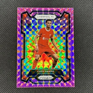 2023-24 Prizm CODY GAKPO Pink Mosaic #77 Liverpool FC Premier League - Picture 1 of 2